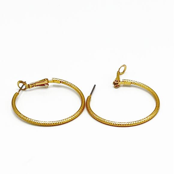 Steve Madden Gold Tone Rhinestone 6 pc Earring Set - Picture 7 of 8